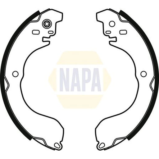 NAPA Brake Shoe Set Axle Kit NBS1086