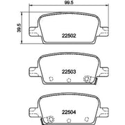 Mintex Brake Pad Set
