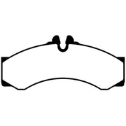 Abtex Front Brake Pad Set PLU3603