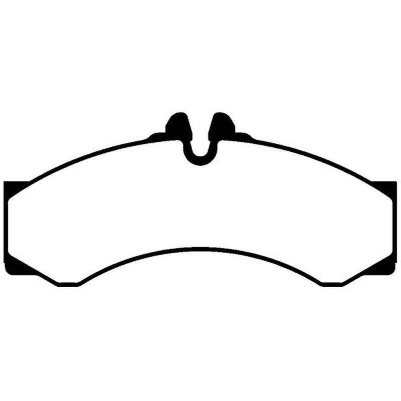 Abtex Front Brake Pad Set fits Mercedes-Benz Sprinter 2-T 1995-2006