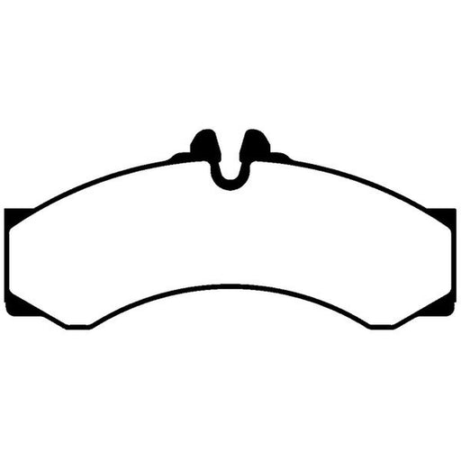 Abtex Front Brake Pad Set fits Mercedes-Benz Sprinter 2-T 1995-2006