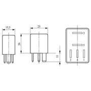 Bosch Glow Plug Relay fits John Deere Series 6 2012 on