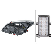 Hella Headlight Headlamp H7/H1 Right fits Opel Meriva B 2010-2017