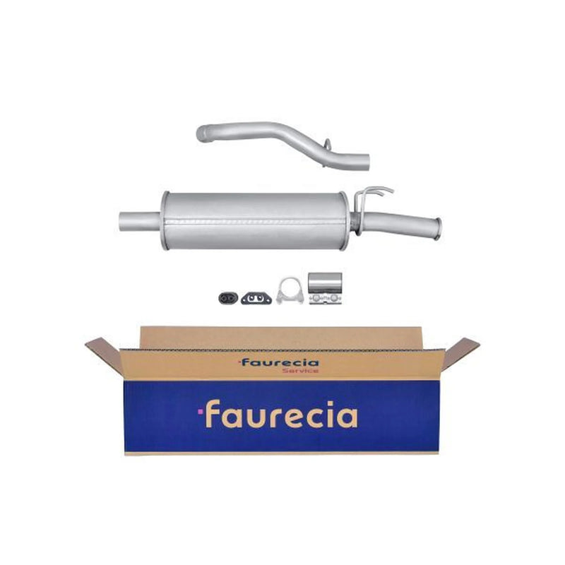 Hella End Silencer Rear fits Renault 11 1983-1988 1.1 1.2 1.4 1.6