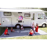 Fiamma F45 L Winch Awning Wind Out 550 Polar White Case Royal Grey Fabric Fiamma  - Dynamic Drive