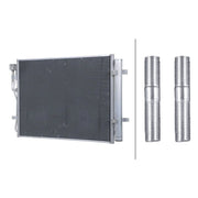 Hella Air Conditioning Condenser fits Hyundai IX20 2010-2019 1.4 1.6