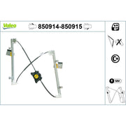 Valeo Electric Window Regulator Lifter Right 850915