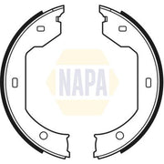 NAPA Parking Brake Shoe Set fits BMW 3 2000-2006