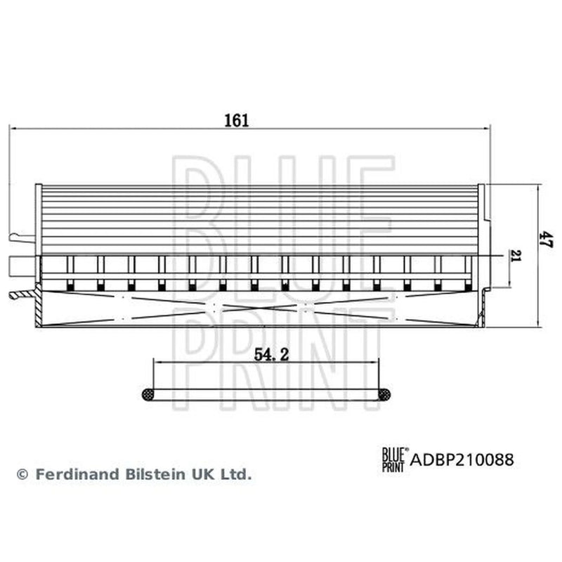 Blue Print Engine Oil Filter ADBP210088
