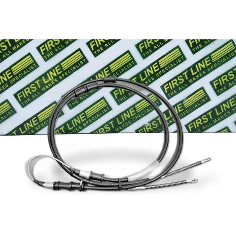 First Line Handbrake Cable Left Rear fits Bedford Mpv 1985-1990 1.4 1.6 1.7