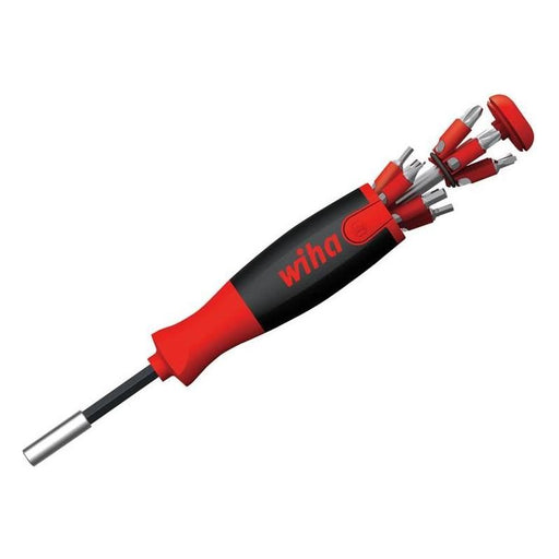 Wiha LiftUp 25 Magnetic Screwdriver with Bit Magazine (SL, PH, PZ, TX, Hex) Wiha - Dynamic Drive