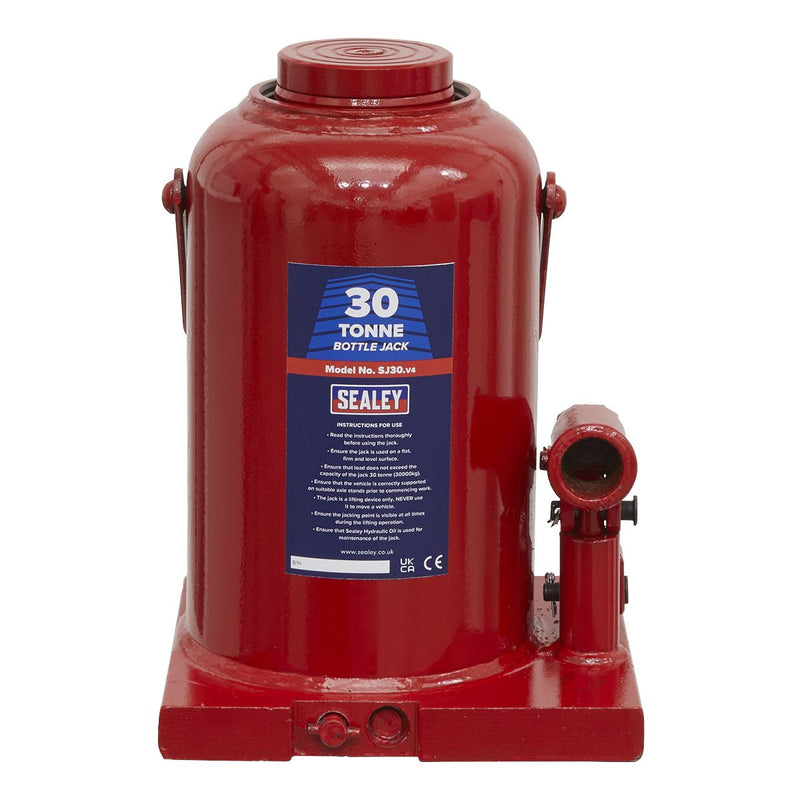 Sealey Bottle Jack 30 Tonne SJ30 Sealey - Dynamic Drive