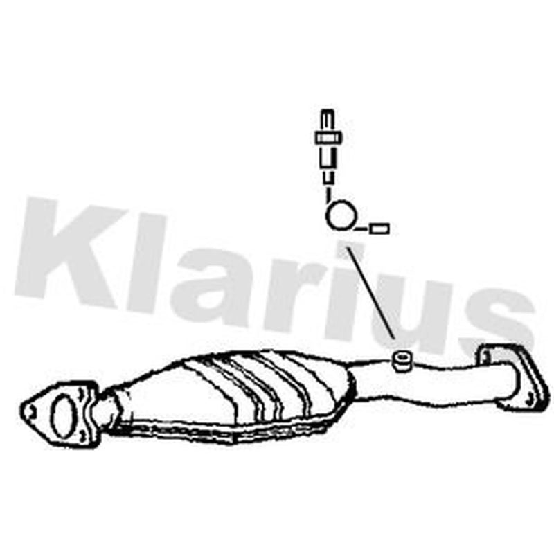 Klarius Catalyst Type Approved fits Ford Mondeo III Turnier 2004-2007 3.0