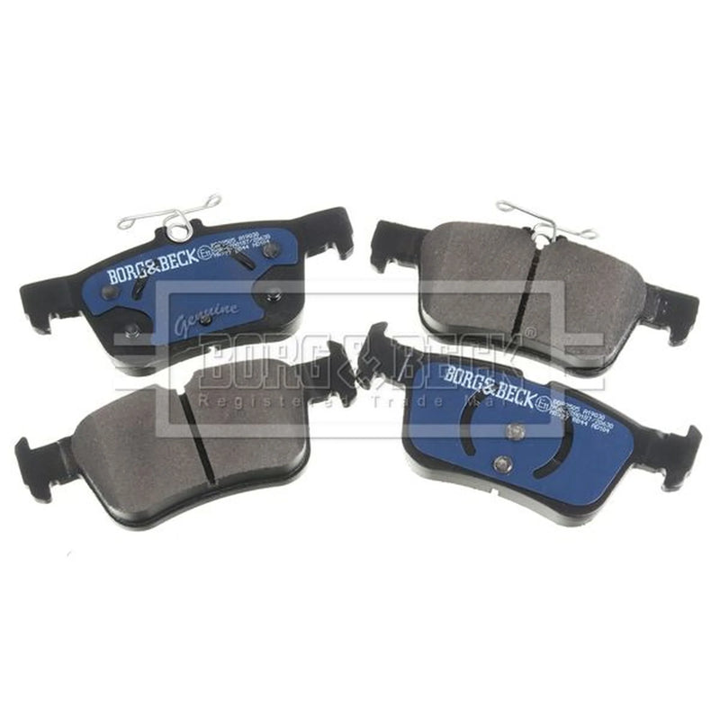 Borg & Beck Front & Rear Brake Discs & Pads fits Ford Kuga II 2016-2019 1.5