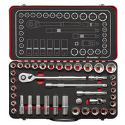 Premier Platinum Metric/Imperial Socket Set 1/2"Sq Drive 40pc Sealey Premier Platinum - Dynamic Drive