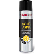 4x Simoniz Enamel Matt Aluminium Engine Enamel Car Spray Paint Aerosol Can 500ml Simoniz  - Dynamic Drive