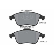 Textar Front Brake Pad Set 2471001