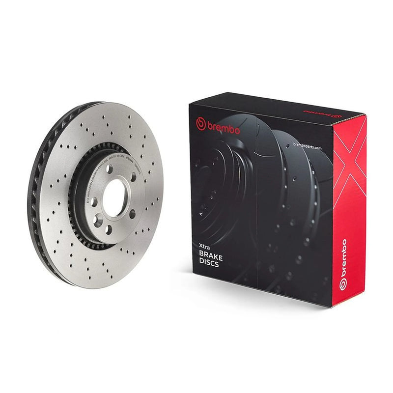 Brembo 2 x Perforated/Vented Front Brake Discs 09.A426.1X-x2