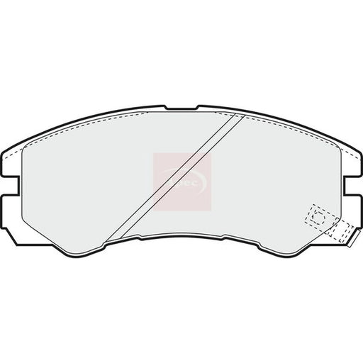 Apec Front Brake Pad Set PAD1036