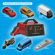 6v/12v 5 amp Automatic Electronic Intelligent Smart Fast Battery Trickle Charger Simply - Dynamic Drive