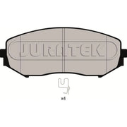 Juratek Front Brake Pad Set fits Suzuki Grand Vitara I 2001-2003 2.7
