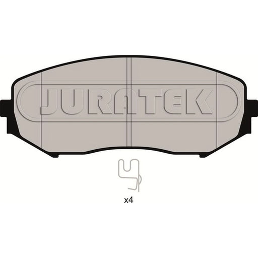 Juratek Front Brake Pad Set fits Suzuki Grand Vitara I 2001-2003 2.7