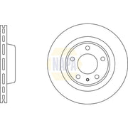 NAPA Front Brake Vented Discs & Pads fits Audi A7 2011-2015 3.0