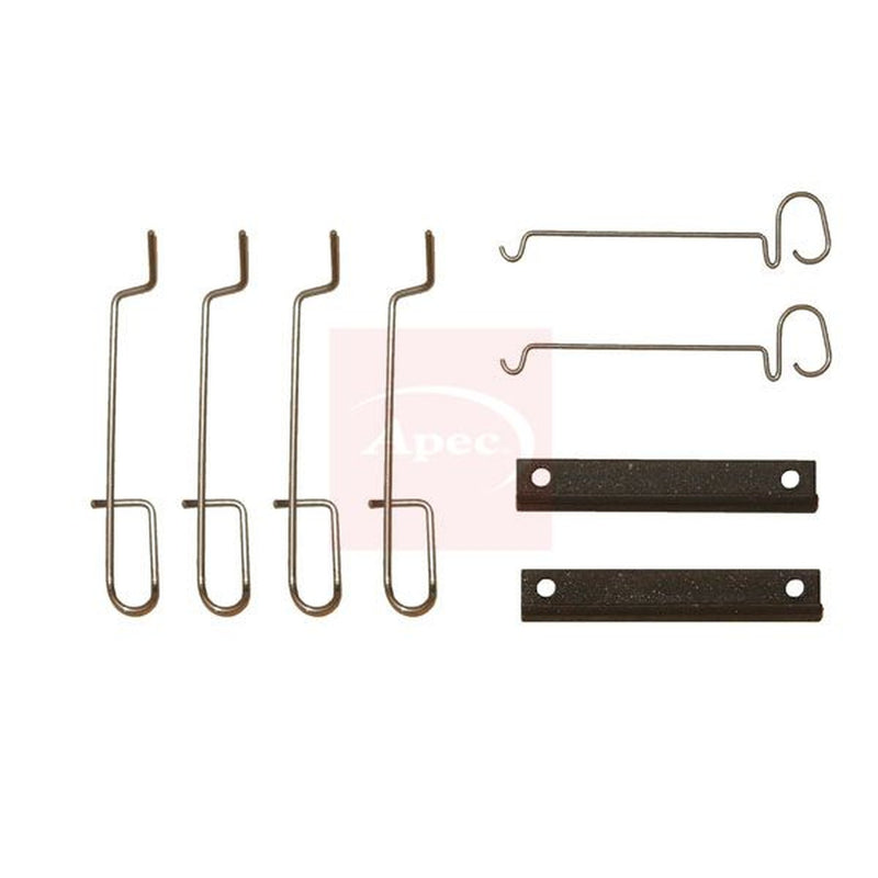 Apec Brake Pad Accessory Fitting Kit Front fits Citroën Ax 1986-1998
