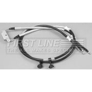 First Line Handbrake Cable Left Rear fits Opel Vectra C 2002-2009