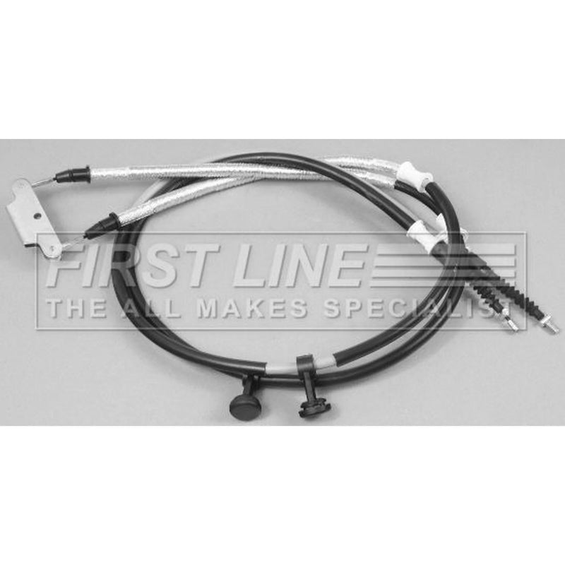 First Line Handbrake Cable Left Rear fits Opel Vectra C 2002-2009