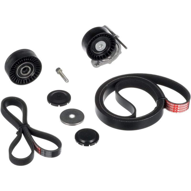 Gates V-Ribbed Belt Set fits BMW 1 2004-2011