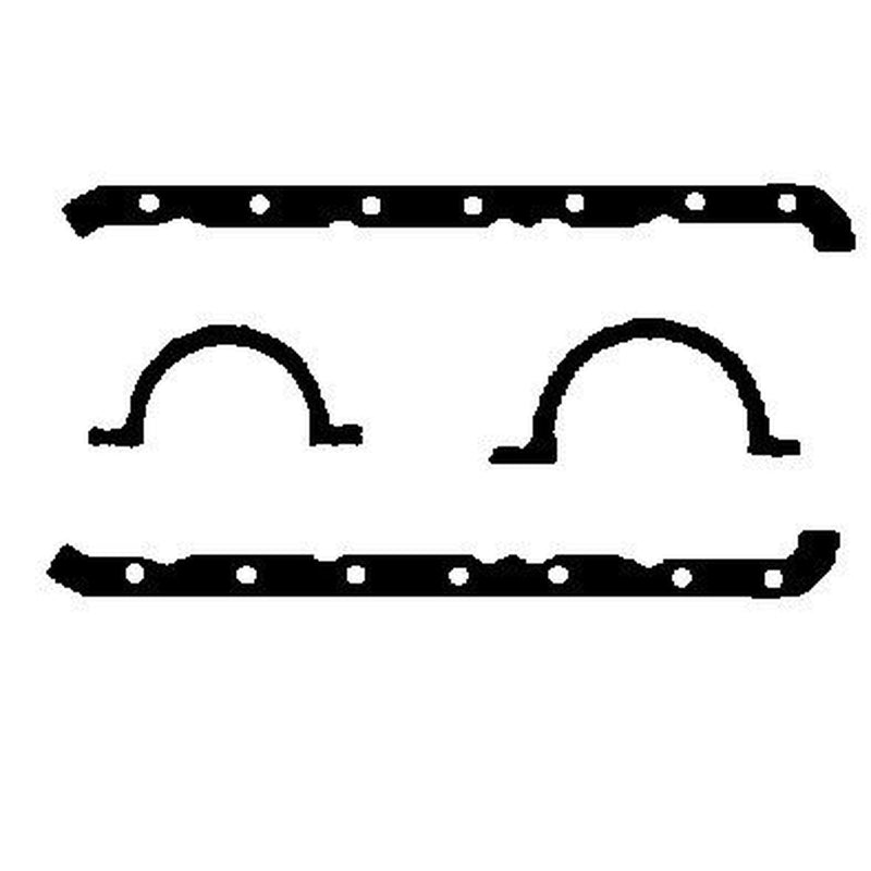 BGA Oil Sump Gasket Set Wide Thick fits Ford Escort 1983-1990 1.1 1.3 1.6