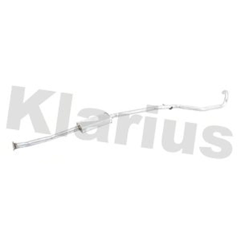 Klarius Box With Centre Pipe Centre fits Peugeot 206 Sw 2002-2007 1.1 1.4 1.6