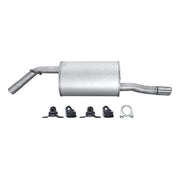 Hella End Silencer Rear fits Peugeot 207 2009-2012 1.6