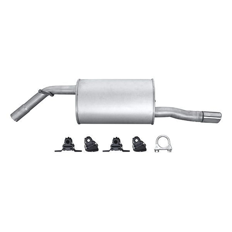 Hella End Silencer Rear fits Peugeot 207 2009-2012 1.6