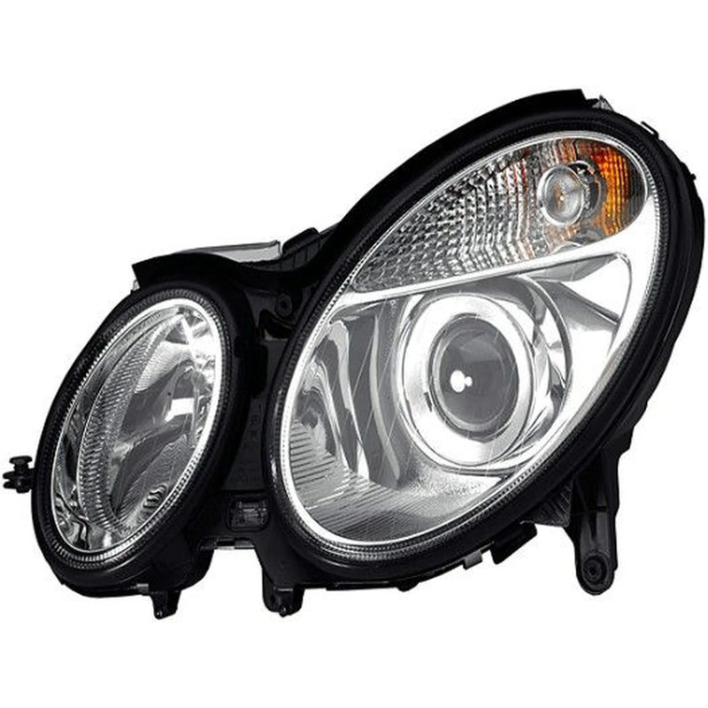 Hella Headlight Headlamp PY21W Right fits Mercedes-Benz E-Class 2002-2008