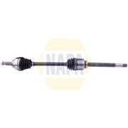 NAPA CV Drive Shaft Driveshaft Front Right fits Nissan Primastar 2006 on 2.0