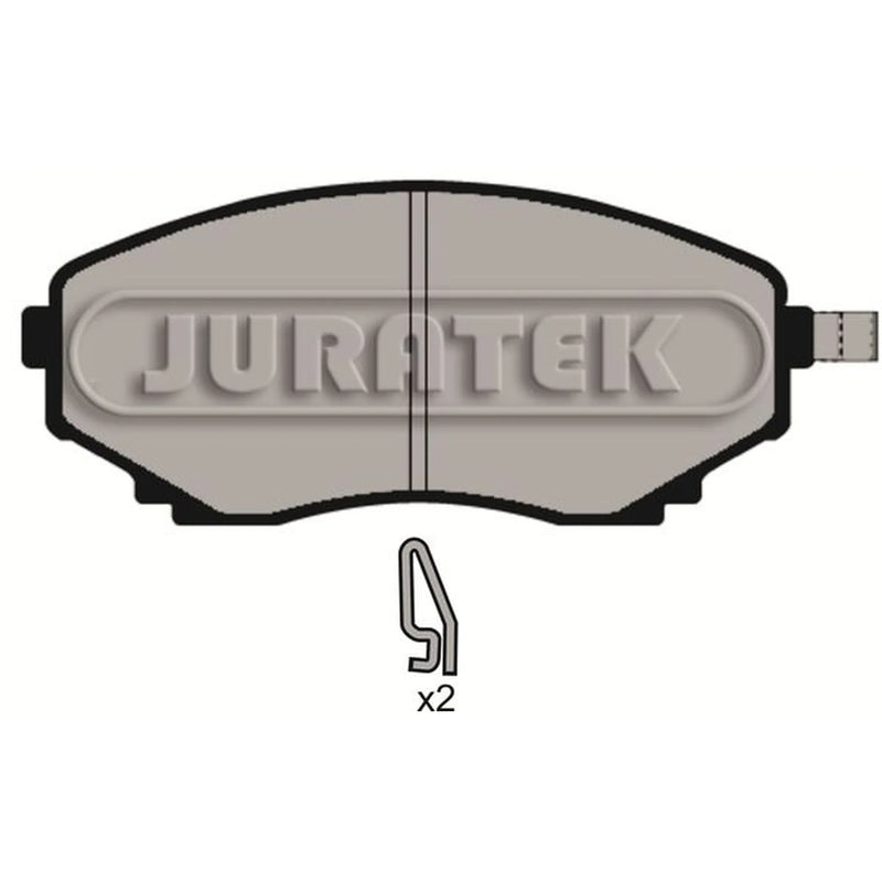Juratek Front Brake Pad Set fits Mazda MPV 1999-2006 2.0 2.3