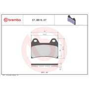 Brembo Front Brake Floating Brake Disc Discs & Pads fits Ktm Duke 1999-2006