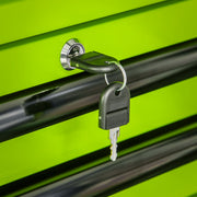 Superline Pro Superline PRO Mid-Box Tool Chest 2 Drawer - Green/Black Superline Pro - Dynamic Drive
