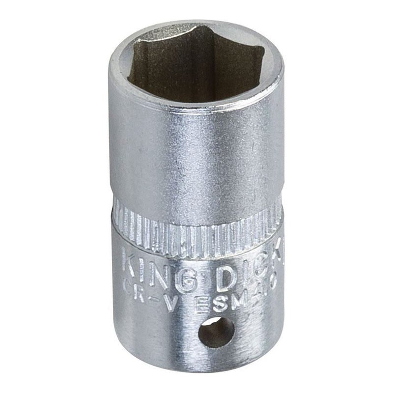 King Dick Socket SD 1/4" Metric 6pt 10mm King Dick - Dynamic Drive