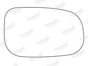 Summit Stick-On Standard Mirror Glass fits Volvo S40, S60, S80 C30 RHS Summit - Bars 4 Cars
