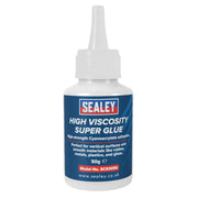 Sealey High Viscosity Super Glue 50g Cyanoacrylate Adhesive
