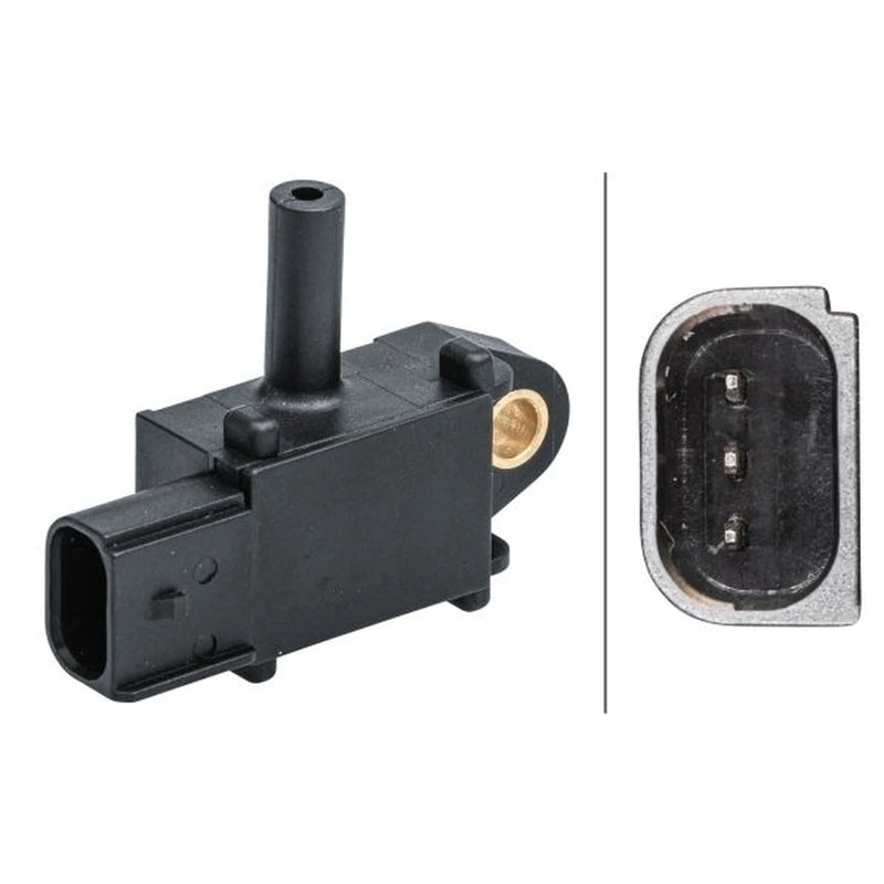 Hella Exhaust Pressure Sensor before soot particulate filter fits Ford B-Max
