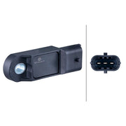 Hella Turbo Boost Pressure Sensor fits Infiniti Fx 2010 on