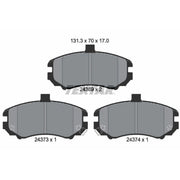 Textar Front Brake Pad Set 2436901