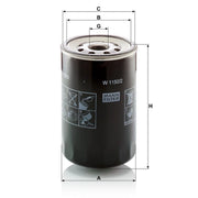 MANN-FILTER Engine Oil Filter
