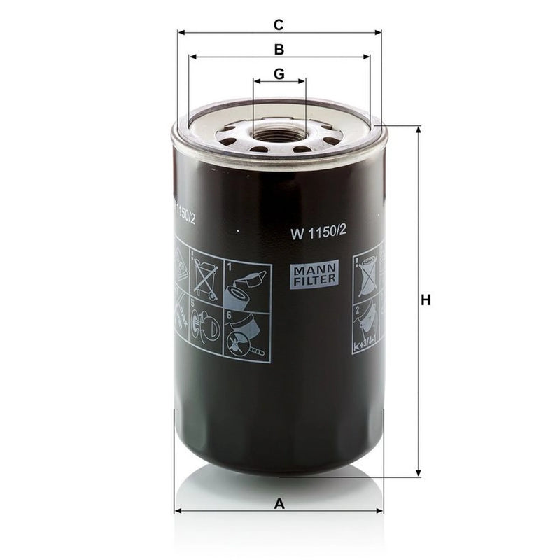 MANN-FILTER Engine Oil Filter
