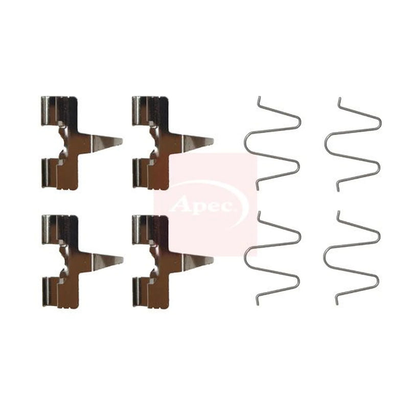 Apec Brake Pad Accessory Fitting Kit Rear KIT324