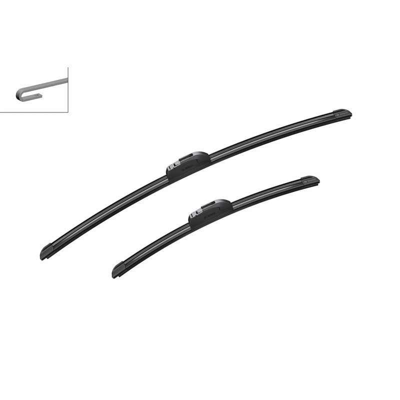 Bosch Aerotwin Front Wiper Blade Set 600mm + 400mm — AR13 fits Chevrolet Captiva